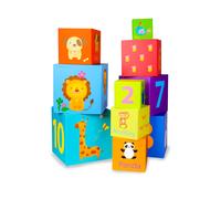 Classic World - Cubi impilabili degli Animali - CW-3567
