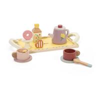 Classic World World Servizio da tè in legno Grace con vassoio, 14 pezzi.