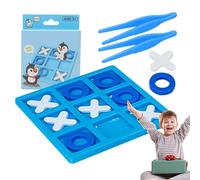 Classic XO Board Game - Educational Strategic Desktop Game, Cognitive Skills Development Toy | Parte di viaggio portatile favore intrattenimento per tutte le età, coinvolgendo il kit di gioco di
