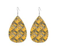 Classic Yellow School Bus Orecchini Moda Orecchini Da Donna Leggera Accessori Per Tutti I Giorni Cosplay Festa Della Mamma