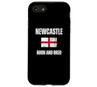 Classica bandiera inglese Newcastle Born And Bred per uomini, donne, bambini Custodia per iPhone SE (2020) / 7 / 8