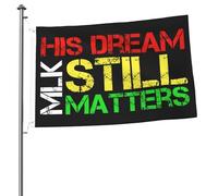 Classica Bandiera Pirata Martin Luther King His Dream Still Matters Bandiere Da Giardino Doppia Cucitura Bandierine Per Balcone Decorazione Ristoranti 90X150Cm