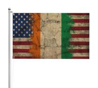 Classica Bandierine Della Decorazione Coast Flag Ivorian American Flag Rinforzo Per Conferenza Giardino Bar 90X150Cm
