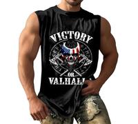 Classica Canotte da Uomo Senza Maniche Girocollo Pullover Maglietta Allenamento Camicie Palestra Traspirante e Antiodore Maglietta Slim Fit Fitness Tank Top per Lo Sport