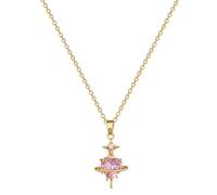 Classica Collana di Lava Rosa della Splendida Cucina del Cuore Personalizzato Che Non Si sbiadisce