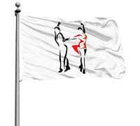 Classica Flags Doppia Cucitura Bandiere Da Balcone Our Love Is Cha Cha Cha Dance 90X150Cm Bandiera Pirata Per Balcone Ristoranti All'Aperto