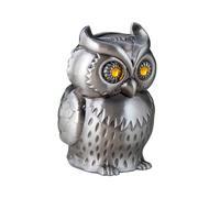 Classica Forma di Gufo Statua Barattolo di Moneta Decorazione del Metallo Salvadanaio Salvadanaio Salvadanaio Per Interni Moderni Styling Ornamento Gufo Banche Monete Per Decorazioni Per La Casa