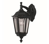 Classica Lampada Da Esterno Nera Lanterna Applique E27 60W Lampada Da Giardino