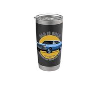 Classica muscle car americana: il vecchio è oro Bicchiere termico in acciaio inox doppia parete