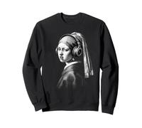 Classica Pittura Cuffie Musica Amante Felpa