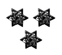 Classica spilla a stella in lega senza data stili vintage versatile da indossare per abiti abiti cappotti fissaggio sicuro lunga durata brilla lega spilla a stella, Misura unica, come descritto