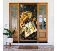 Classica stampa agrumata n. 49 coperture decorative per porte, decorazioni per interni ed esterni, primavera, estate, autunno, inverno, Halloween, Natale, decorazioni per la casa