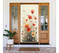 Classica stampa botanica n. 95 coperture decorative per porte, striscione per interni ed esterni, primavera, estate, autunno, inverno, Halloween, Natale, decorazioni per la casa