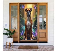 Classica stampa boxer n. 48 copertine decorative per porta, decorazione per interni ed esterni, primavera, estate, autunno, inverno, Halloween, Natale, decorazioni per la casa