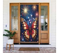 Classica stampa farfalla n. 101 coperture decorative per porta, decorazione per interni ed esterni, primavera, estate, autunno, inverno, Halloween, Natale, decorazioni per la casa