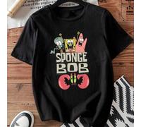 Classica T-shirt retrò americana con stampa a punto croce e marchio Disney, stile street, traspirante in cotone primaverile ed estivo, non soffocante, ideale per chi ama viaggiare in tutta tranquillit