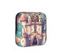 Classical Castle - Borsa portaoggetti a prova di periodo, custodia da viaggio per assorbenti igienici, discreta borsa mensural per ufficio