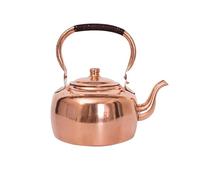 Classical Coppers - Bollitori per piano cottura a induzione, 3 litri, manico sicuro, design ad alta efficienza termica, altezza base 21 cm, altezza 30 cm, elegante pentola per tè in rame