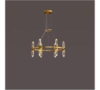 Classical Crystal Chandelier Ceiling Headlight Compatible with Living Room Villa Dining Luxurious LED Hanging Lamp,lampadario