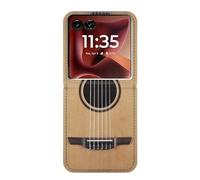 Classical Guitar Flip Case Cover Custodia per Motorola Razr 60 Ultra, Razr Ultra 2025