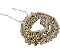 Classical Kathak Ghungroo Coppia 16 N° Big Bells Legato con Corda di Cotone per Cavigliera Accessori Danza (100-100 Campanelli)