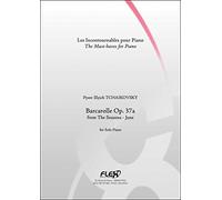 CLASSICAL SHEET MUSIC - Barcarolle Op. 37a - P. I. TCHAIKOVSKY - Solo Piano