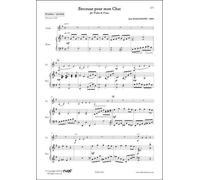 CLASSICAL SHEET MUSIC - Berceuse pour mon Chat - J.-M. MAURY - Violin & Piano