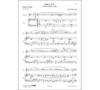 CLASSICAL SHEET MUSIC - Cube 1-2-3... - A. LOPEZ - Alto Saxophone & Piano