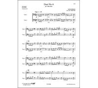 CLASSICAL SHEET MUSIC - Duet No. 6 - ANONYMOUS - Tuba Duet