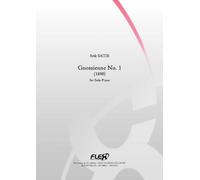 CLASSICAL SHEET MUSIC - Gnossienne No. 1 - E. SATIE - Solo Piano