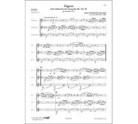 CLASSICAL SHEET MUSIC - Mignon - R. SCHUMANN - Clarinet Trio