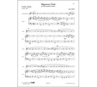 CLASSICAL SHEET MUSIC - Mignonnet Noah - A. LOPEZ - Alto Saxophone & Piano