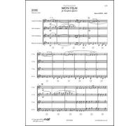 CLASSICAL SHEET MUSIC - Mon Film - A. LOPEZ - Saxophone Quartet