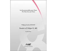 CLASSICAL SHEET MUSIC - Rondo in D Major K. 485 - W. A. MOZART - Solo Piano
