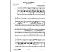 CLASSICAL SHEET MUSIC - Rondo Opus 168 No. 4 - A. DIABELLI - Oboe & Piano