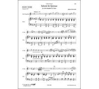 CLASSICAL SHEET MUSIC - Salomé de Quinsac - J. NAULAIS - Alto Saxophone and Piano