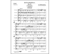 CLASSICAL SHEET MUSIC - Suite Española Op. 47 - No. 3. SEVILLA - I. ALBENIZ - Clarinet Quintet