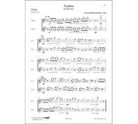 CLASSICAL SHEET MUSIC - Tandem - C. ROYER-CARDONA - Flute Duet