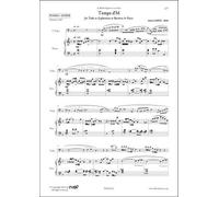 CLASSICAL SHEET MUSIC - Temps d'M - A. LOPEZ - Tuba/Euphonium & Piano