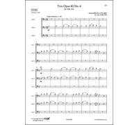 CLASSICAL SHEET MUSIC - Trio Opus 82 No. 6 - A. REICHA - Cello Trio