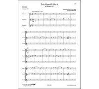 CLASSICAL SHEET MUSIC - Trio Opus 82 No. 6 - A. REICHA - Recorder Trio