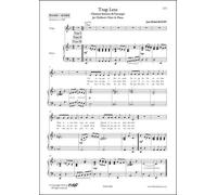 CLASSICAL SHEET MUSIC - Trop Lent - J.-M. MAURY - Children's Choir and Piano