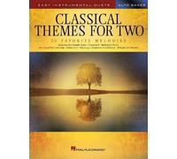 Classical Themes for Two Alto Saxophones (Tascabile)