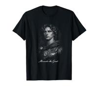 Classical Warrior Ritratto Alessandro Magno Maglietta