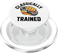 Classically Trained Gamer Retro Controller Humor PopSockets PopGrip per MagSafe