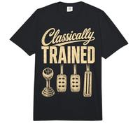 Classically Trained Manual Transmission Driver Three Pedals Comfort Colors Adult Heavyweight T-Shirt