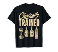 Classically Trained Manual Transmission Driver Three Pedals Maglietta