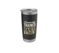 Classically Trained Stick Shift Car Bicchiere termico in acciaio inox doppia parete