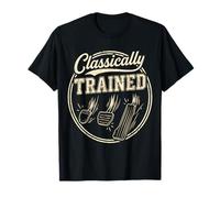 Classically Trained Stick Shift Funny Manual Car Guy Men Maglietta