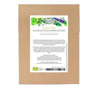 Classiche erbe aromatiche biologiche - set di semi con 5 essenziali erbe aromatiche biologiche